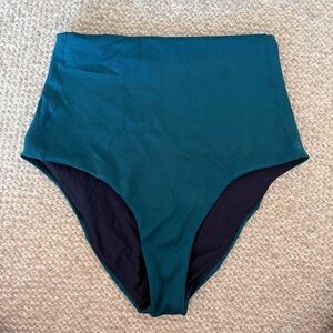 Left On Friday Hi Tide Bottom Deep End Teal Size M